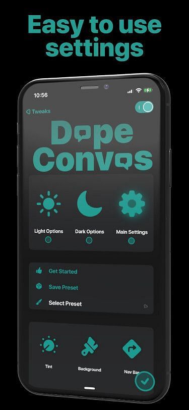 DopeConvos Tweak Screenshot