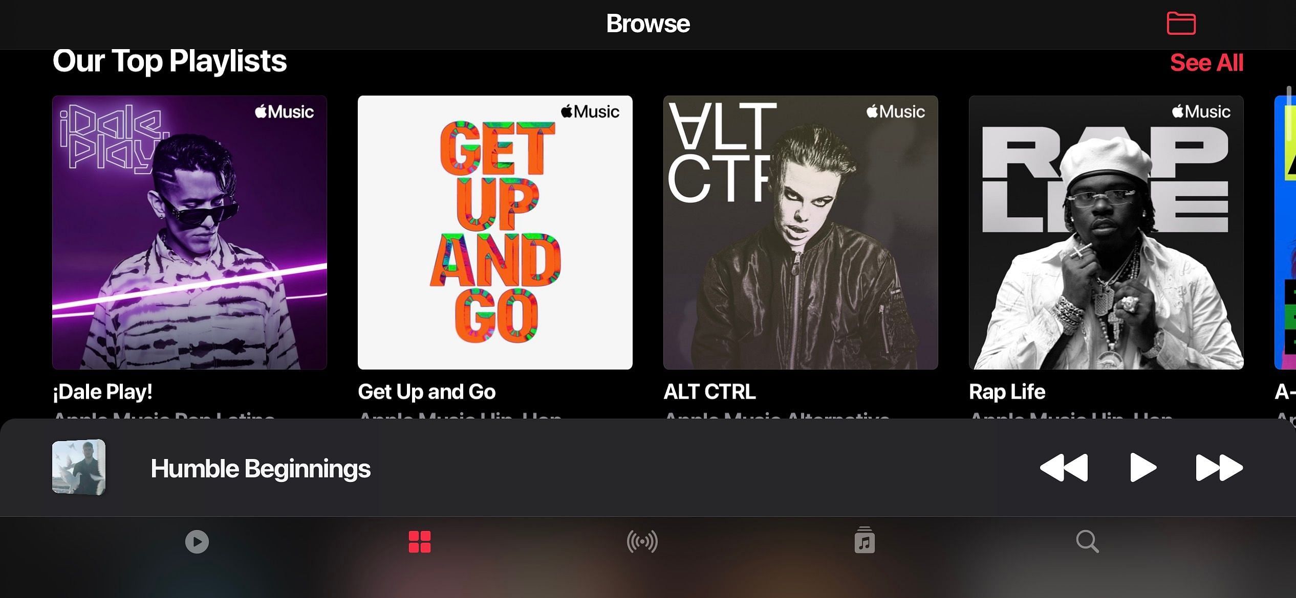 LandscapeMusic Tweak Screenshot