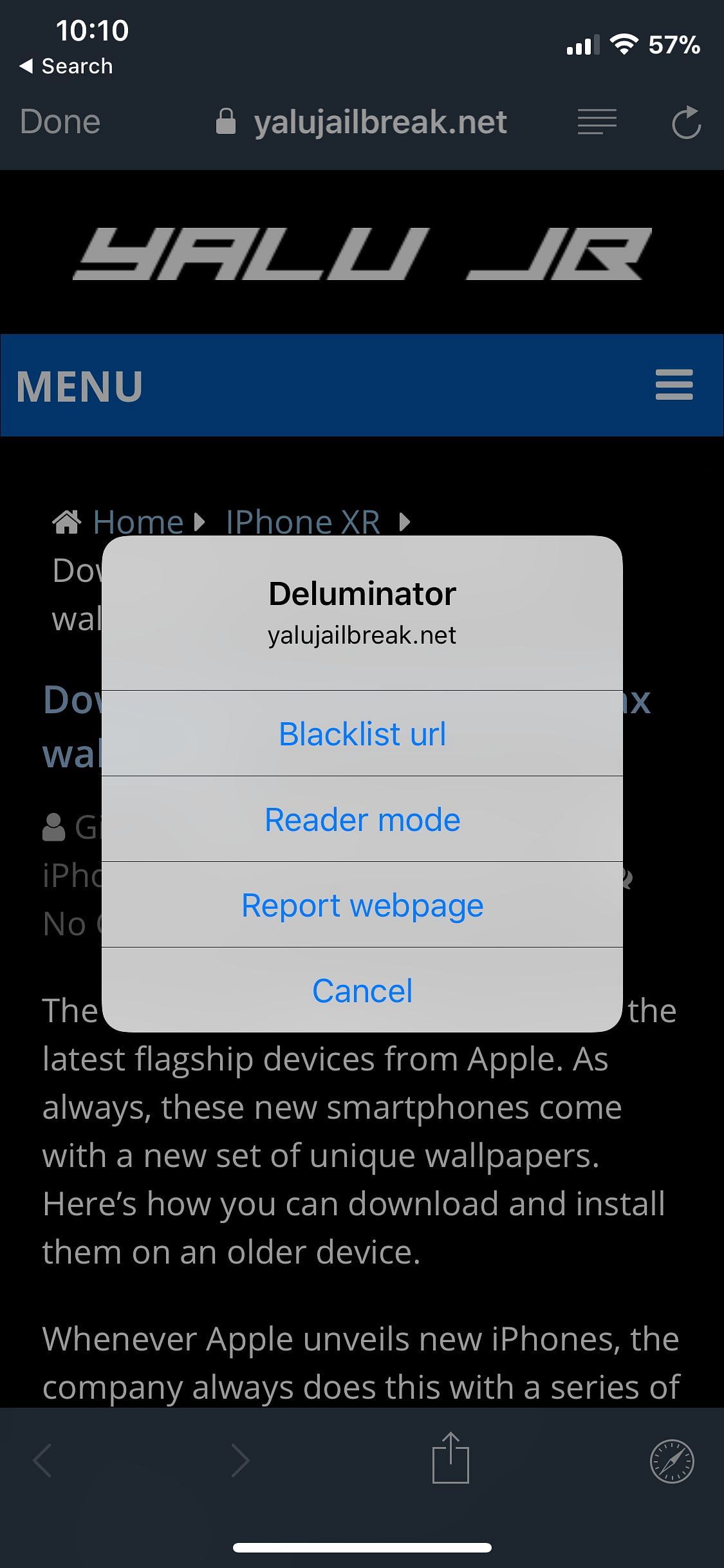 Deluminator