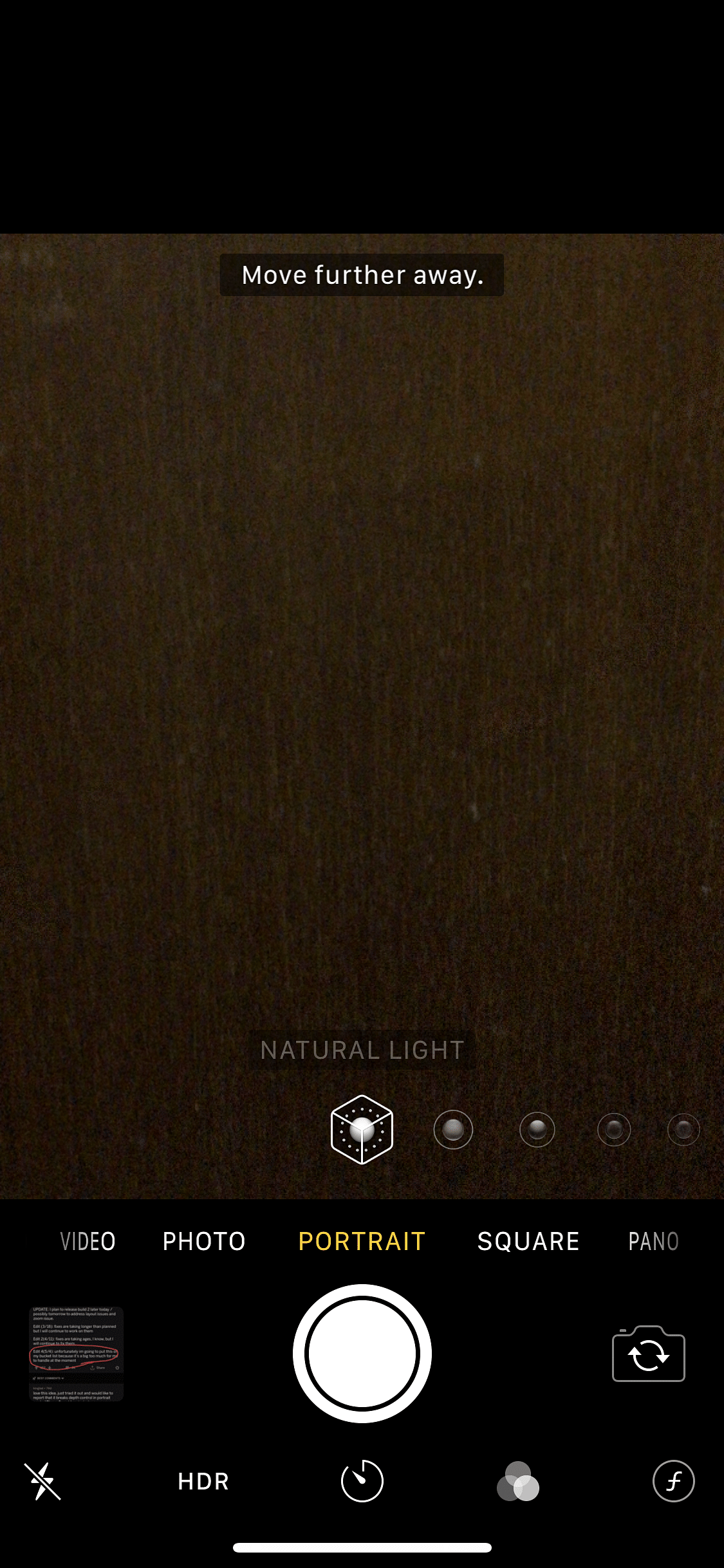 CamControls X Tweak Screenshot