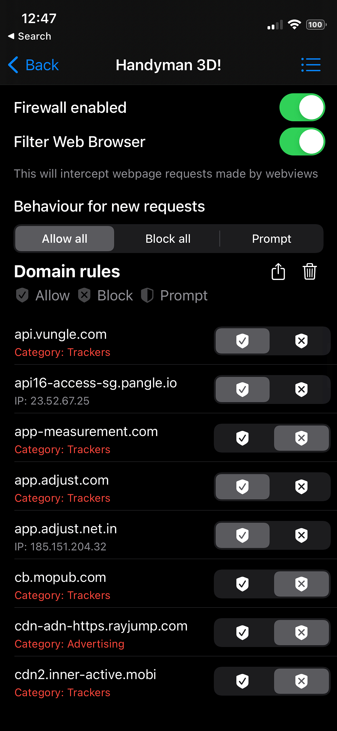 NetFence Tweak Screenshot