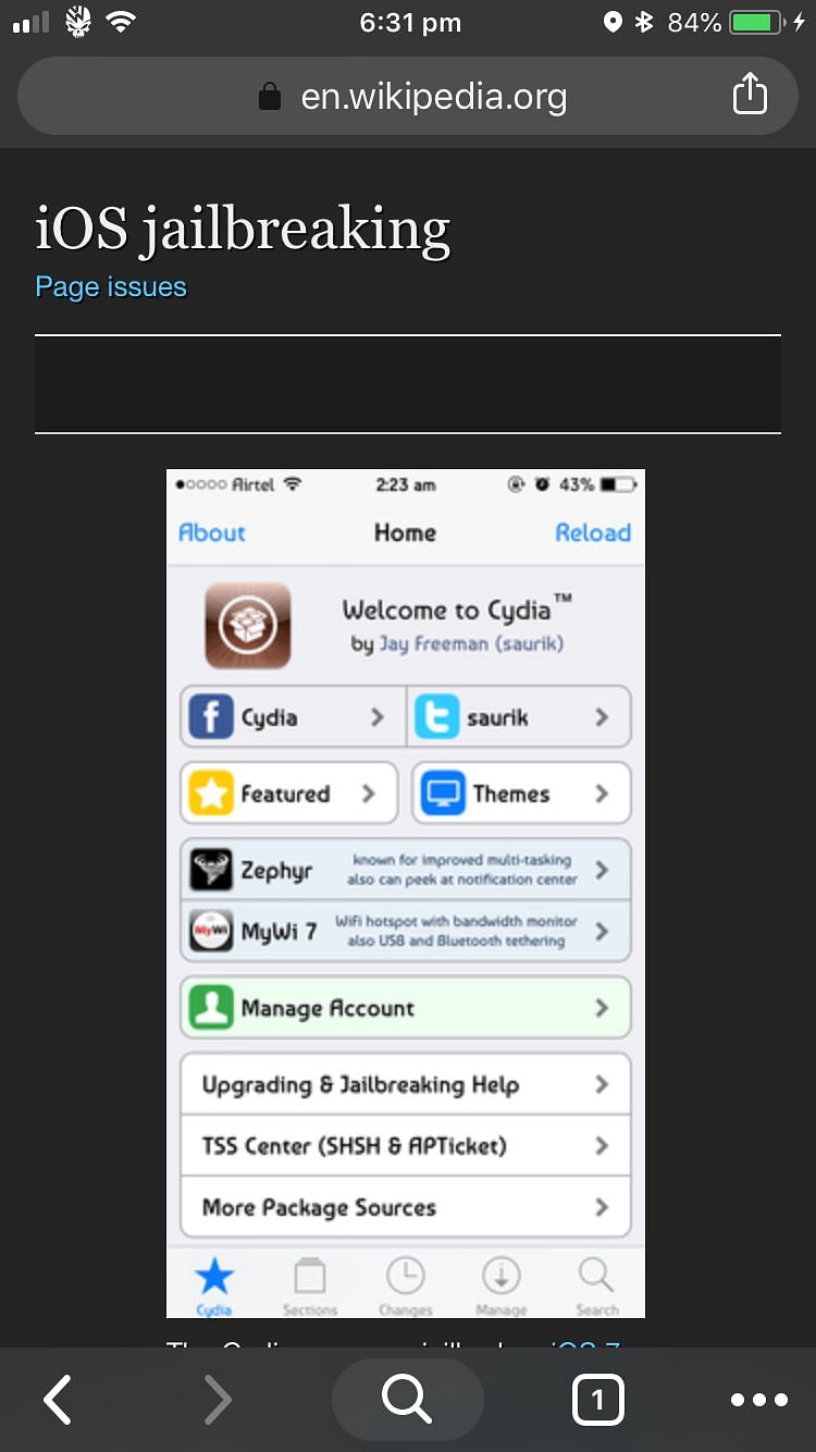 Nebula Tweak Screenshot