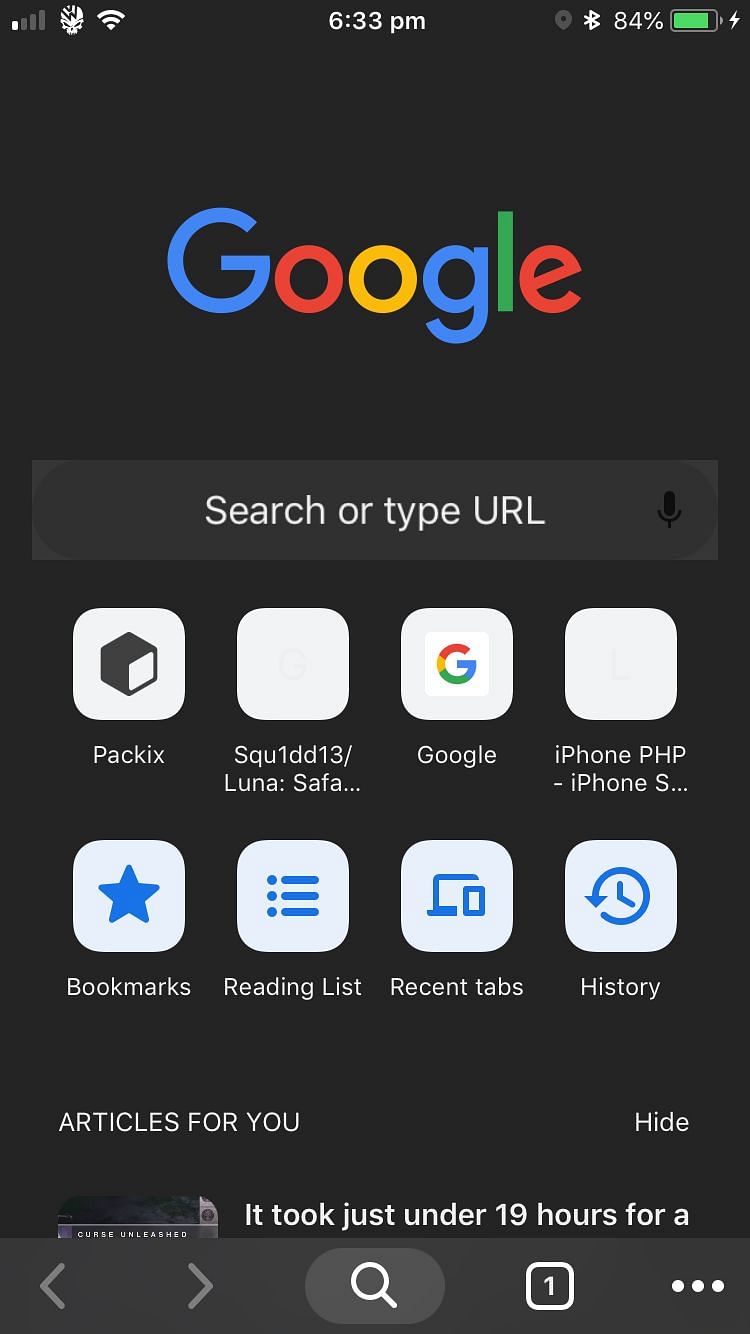 Nebula Tweak Screenshot