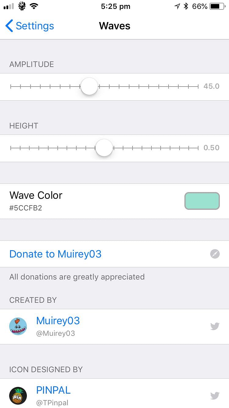 Waves Tweak Screenshot