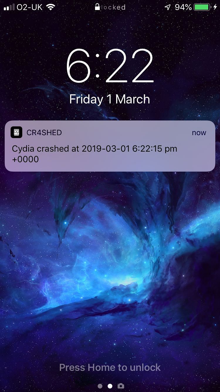 Cr4shed Tweak Screenshot