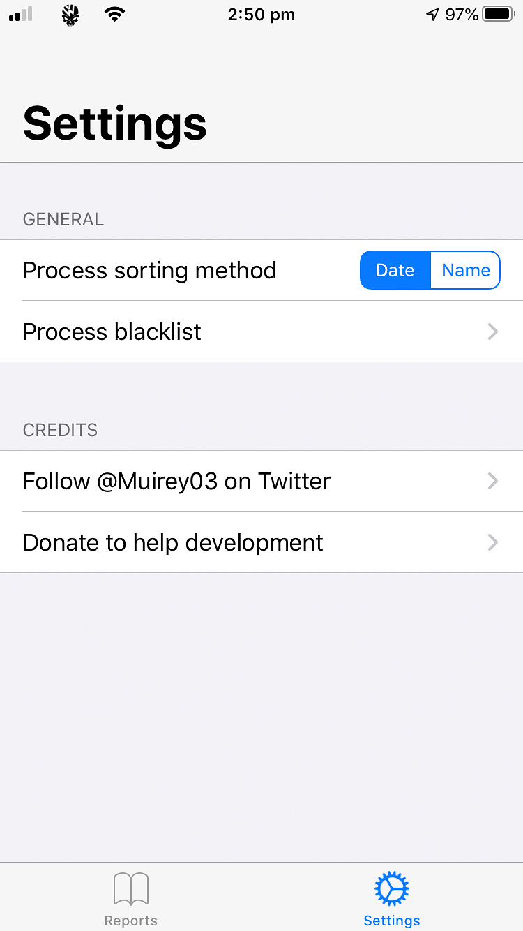 Cr4shed Tweak Screenshot