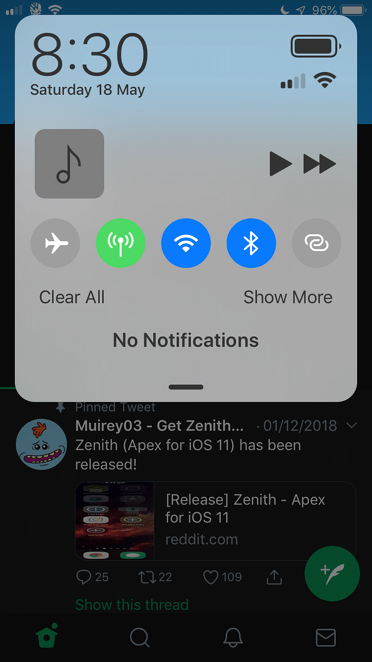 Centaur Tweak Screenshot