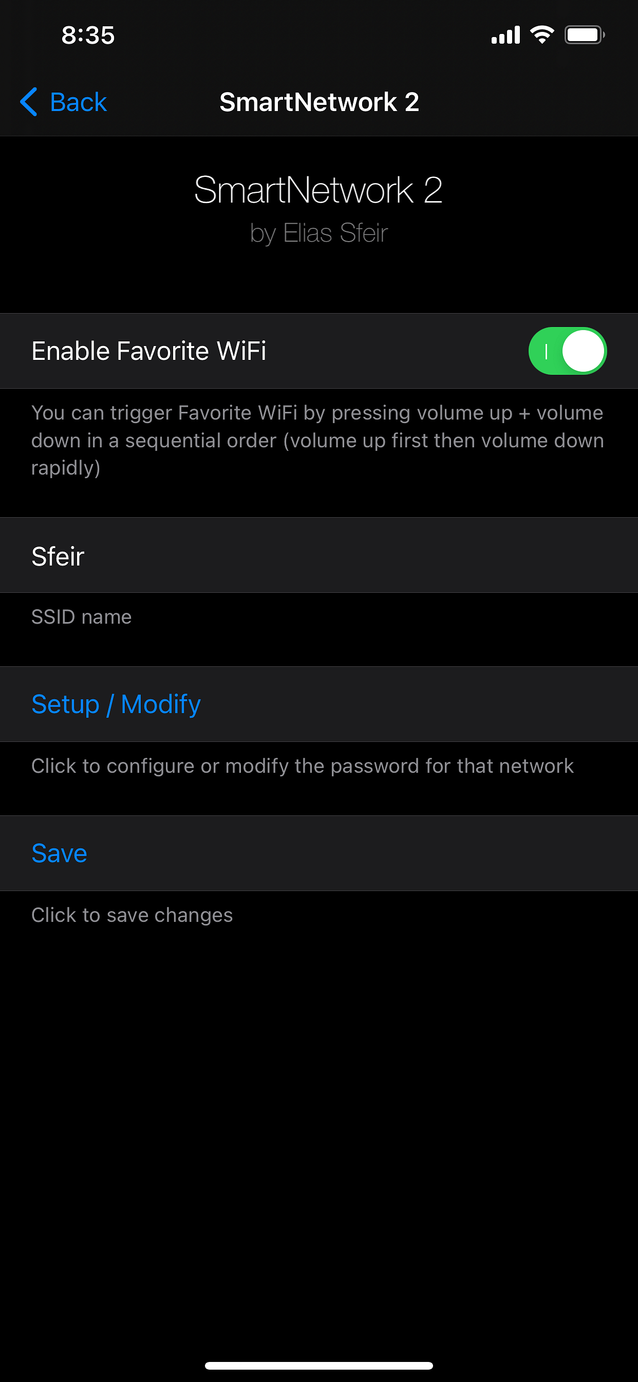 SmartBundle 2 Tweak Screenshot