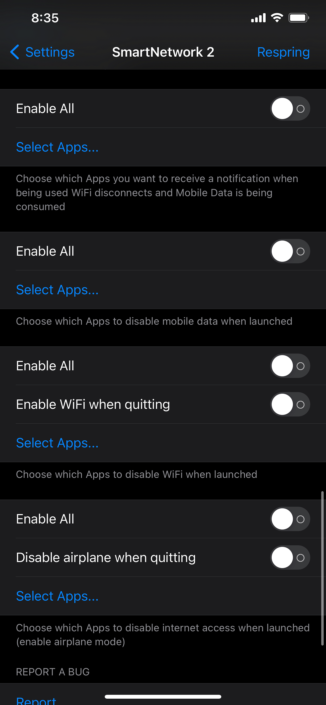 SmartBundle 2 Tweak Screenshot