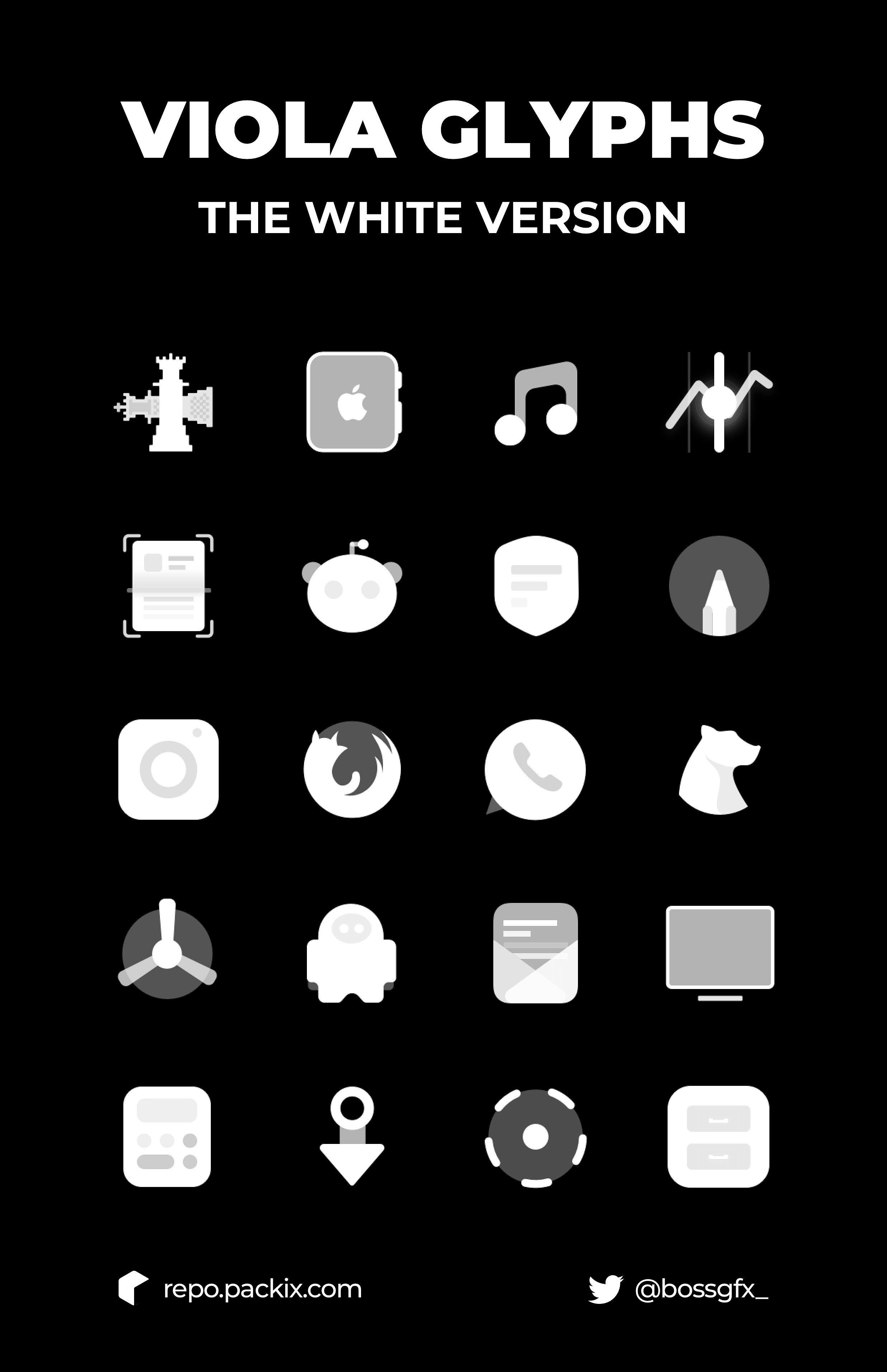 Viola Glyphs Tweak Screenshot