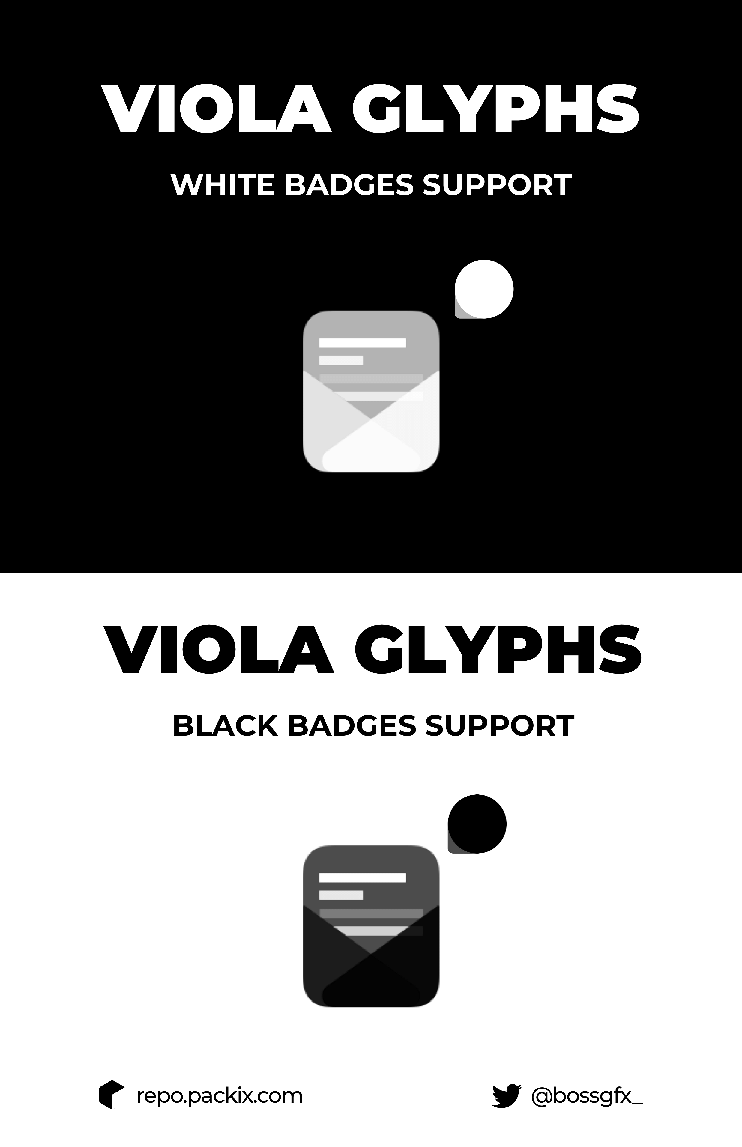 Viola Glyphs Tweak Screenshot