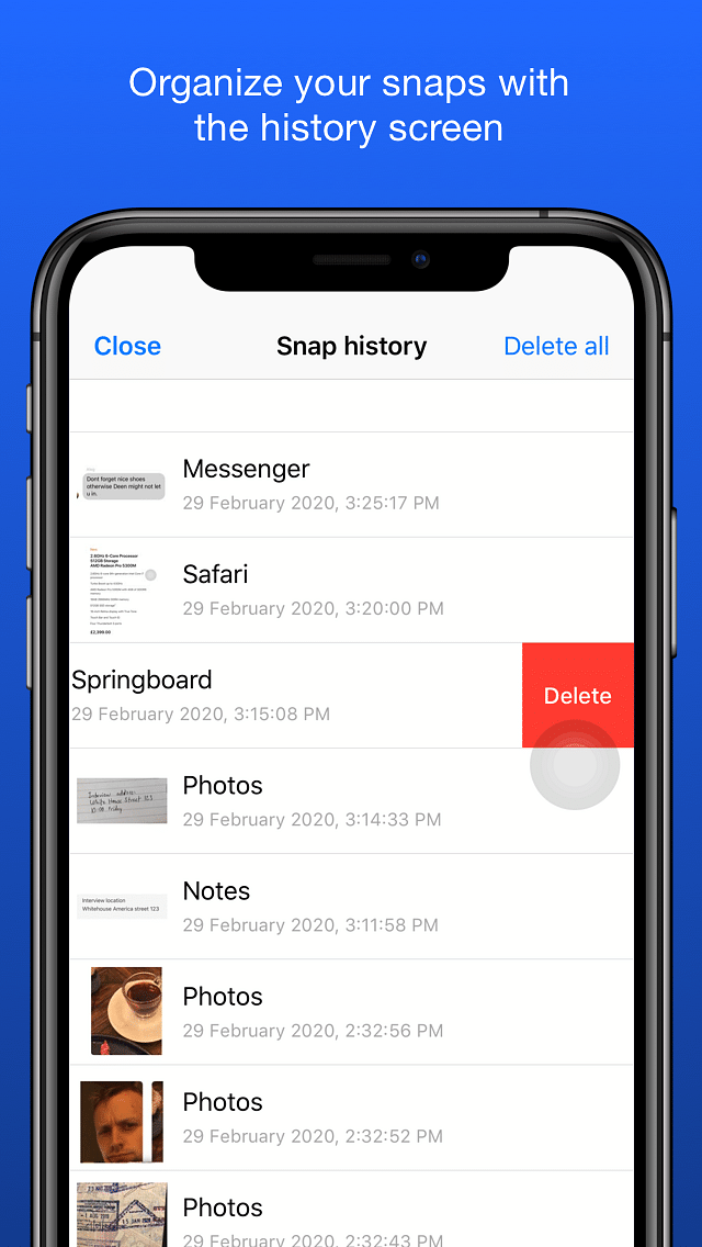 Snapper 2 Tweak Screenshot