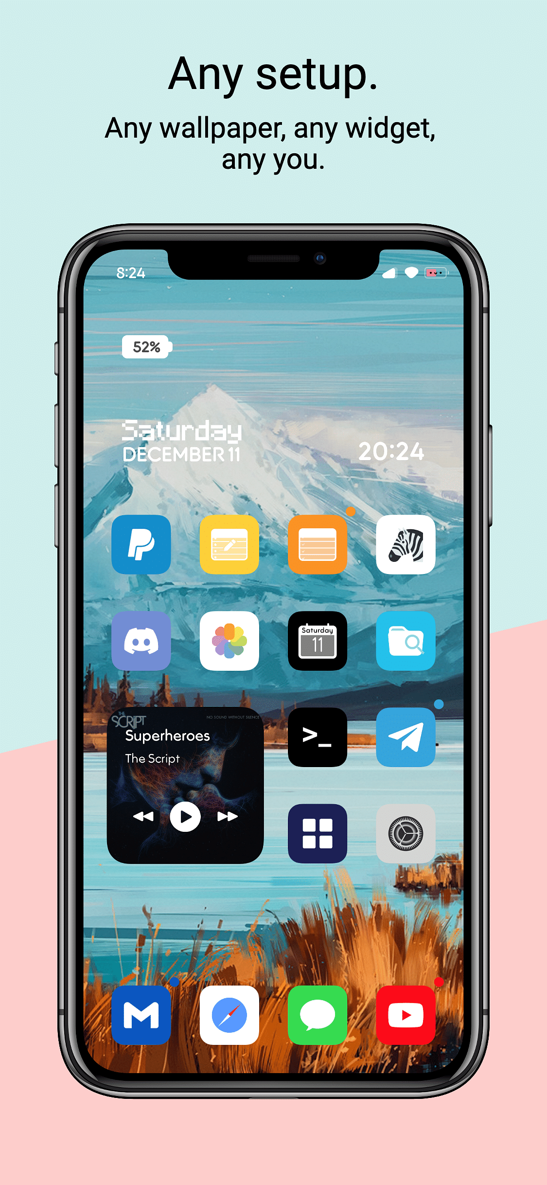 modernOS Tweak Screenshot