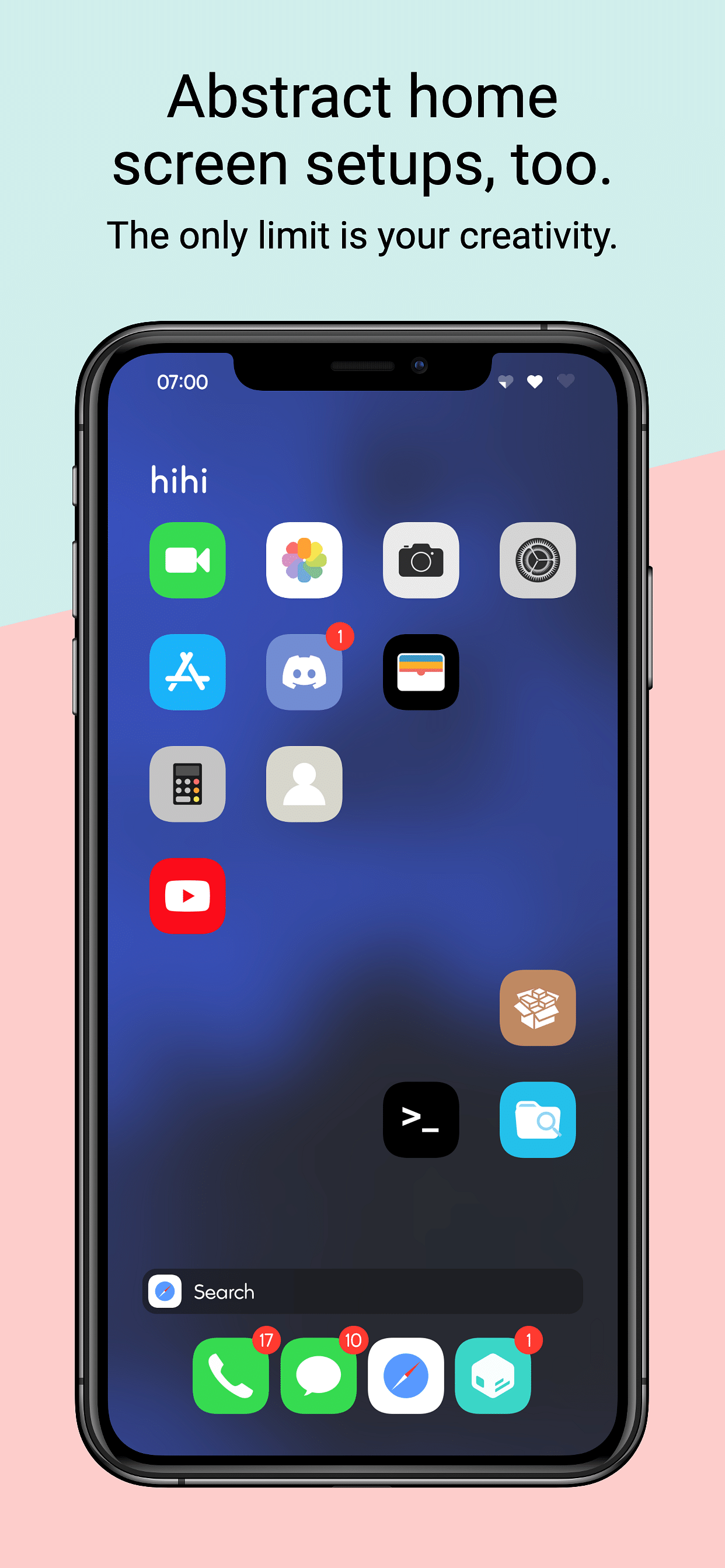 modernOS Tweak Screenshot