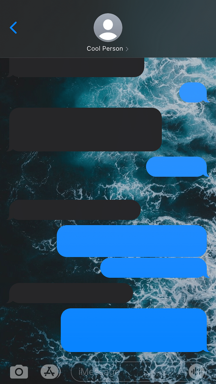 ChatWall Tweak Screenshot