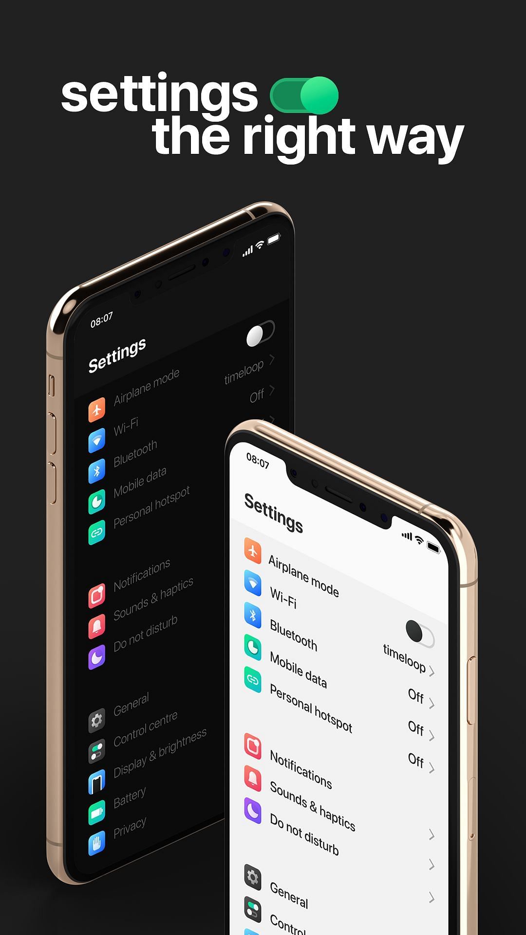 Bohemic NOIR Tweak Screenshot
