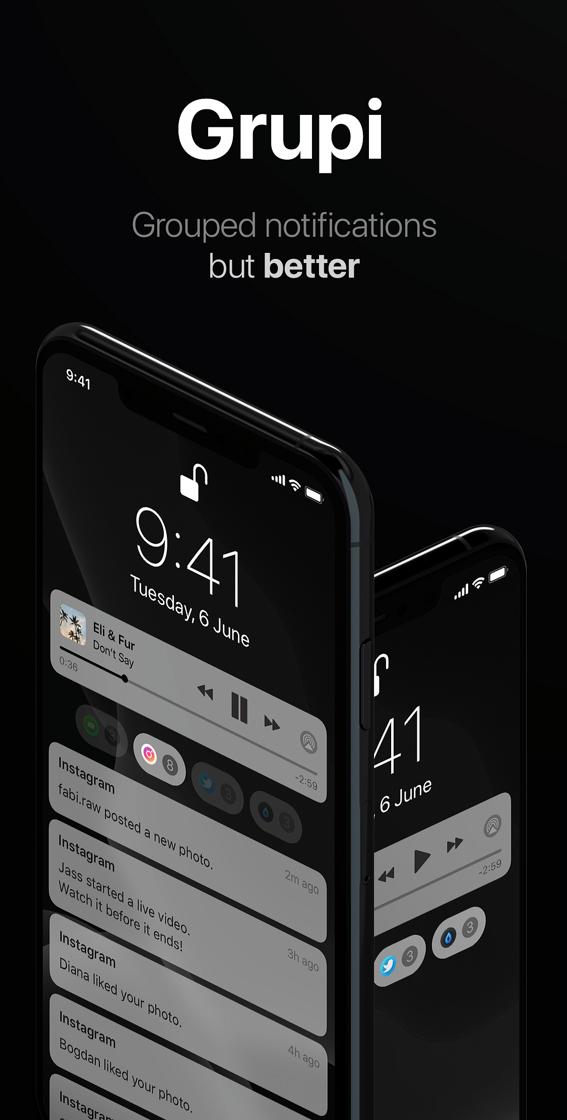 Grupi Tweak Screenshot
