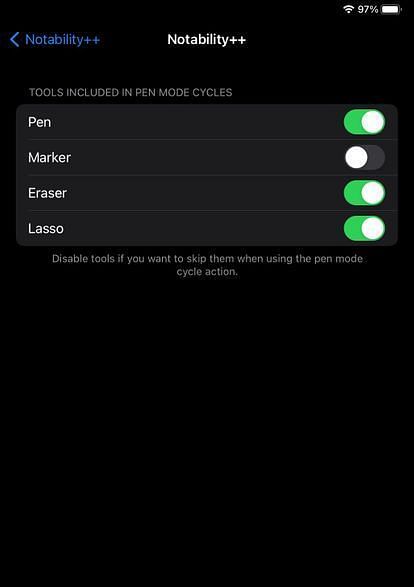 Notability++ Tweak Screenshot