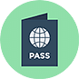 Green Pass Icon