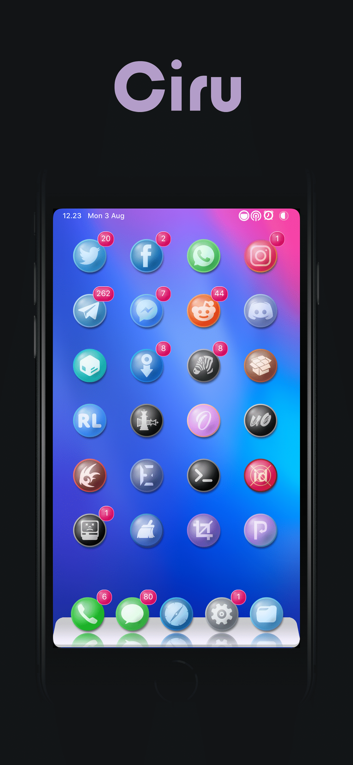 Ciru Tweak Screenshot