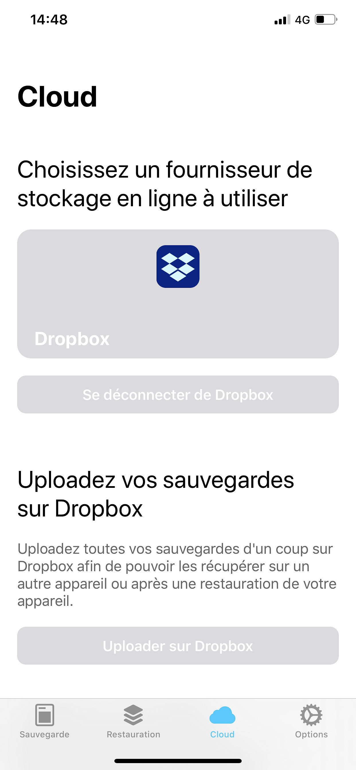 BackupAZ 3 (iOS 10 - 13) Tweak Screenshot