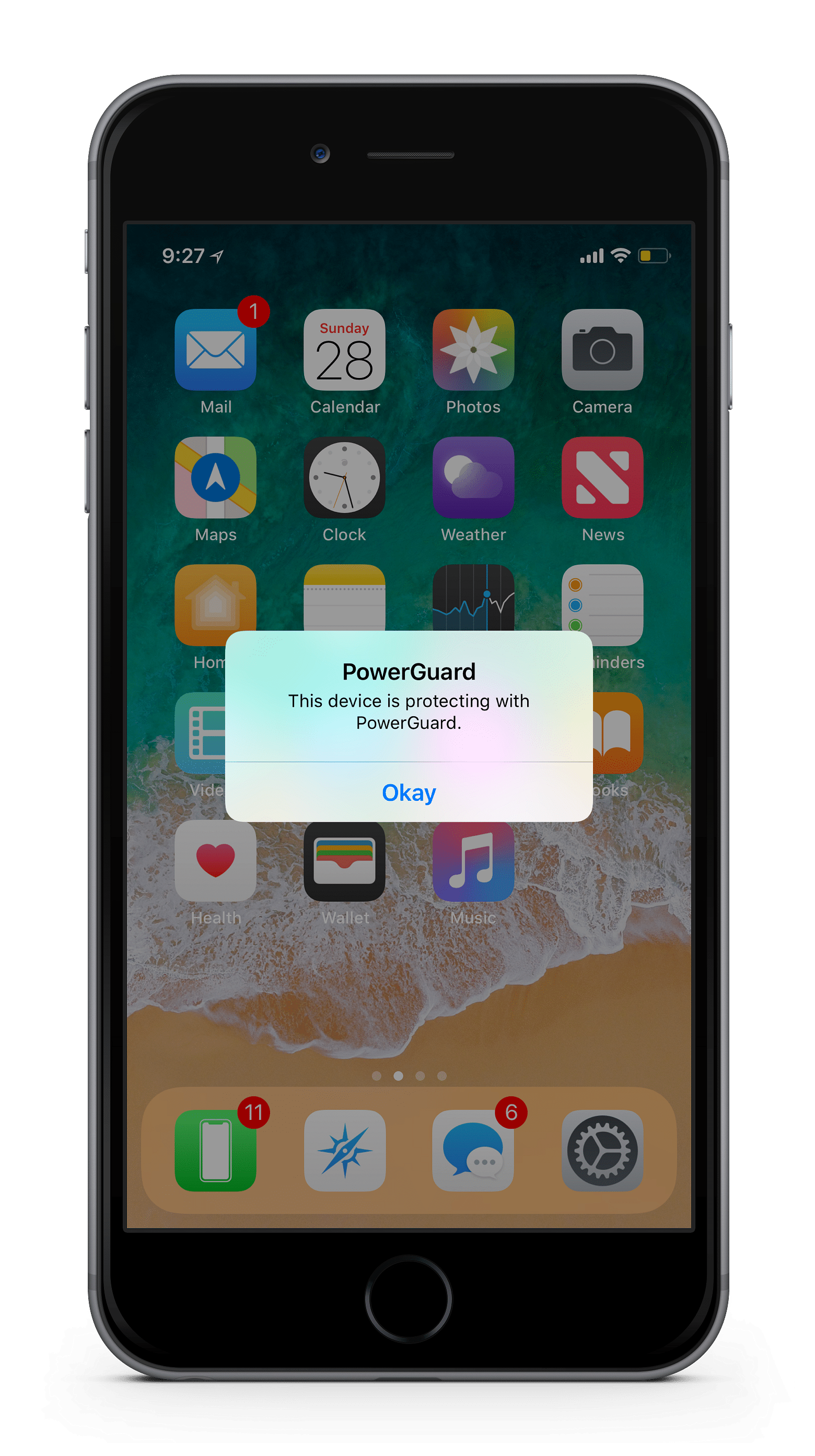 PowerGuard Tweak Screenshot