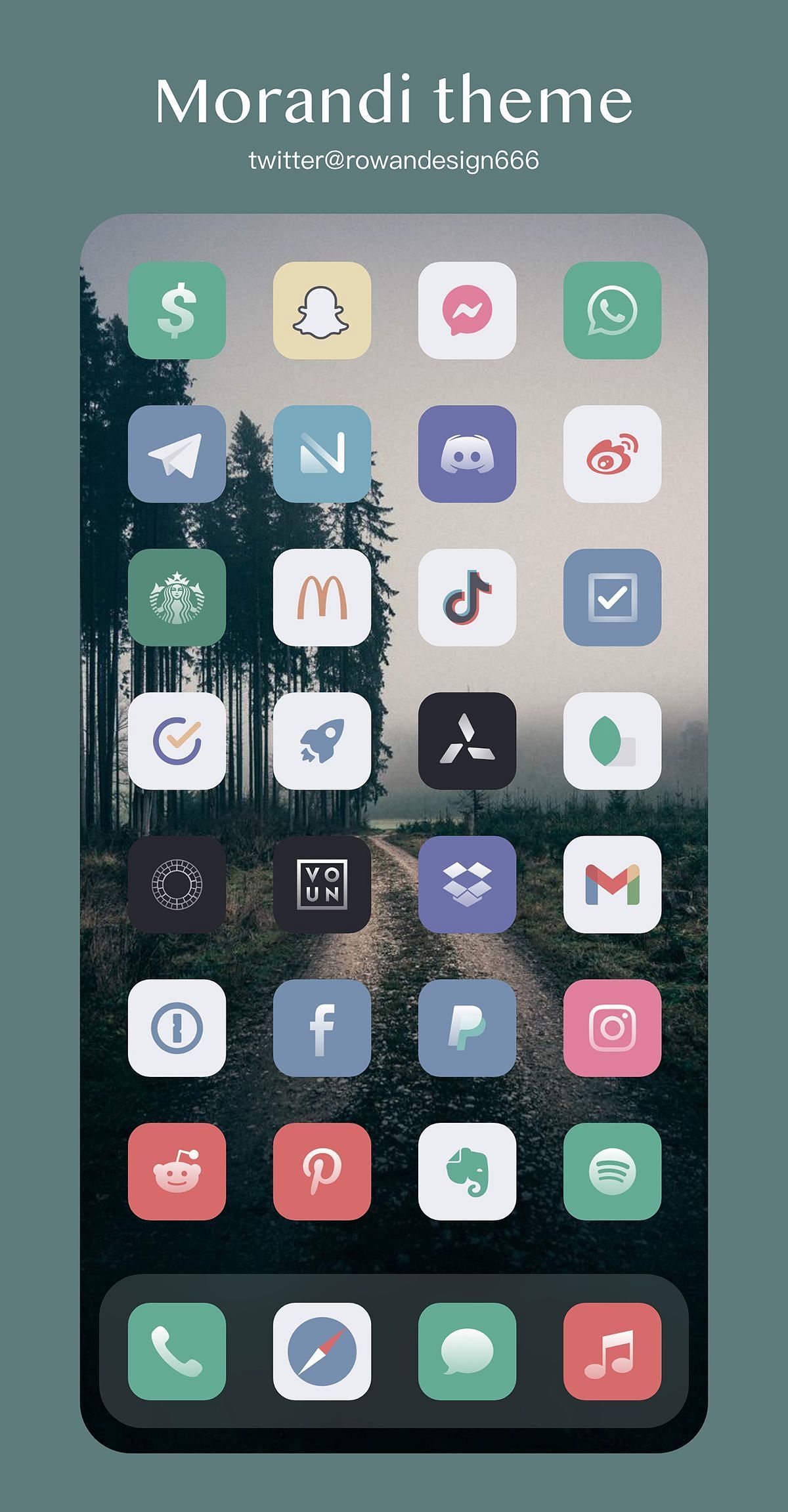 Morandi Tweak Screenshot