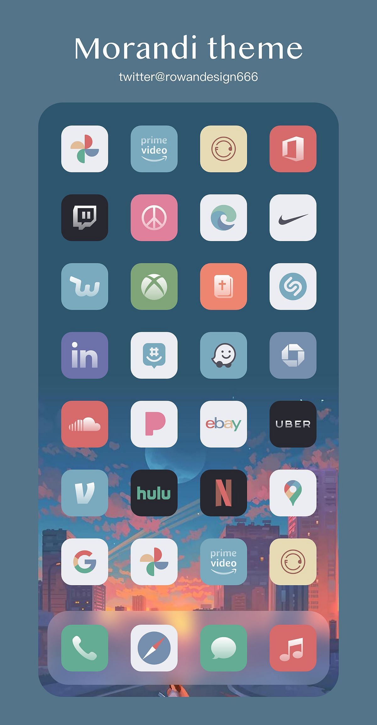 Morandi Tweak Screenshot