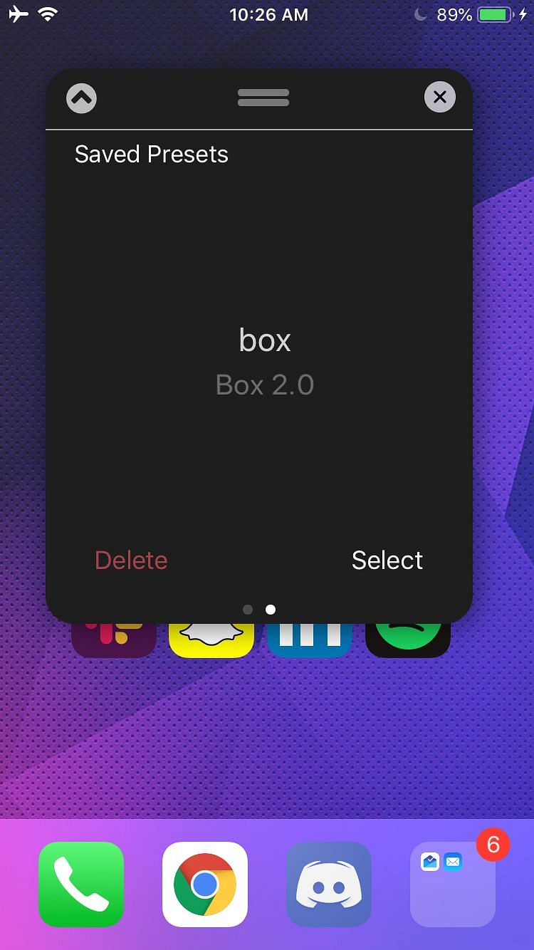 Boxy 3 (iOS 11 - 12)