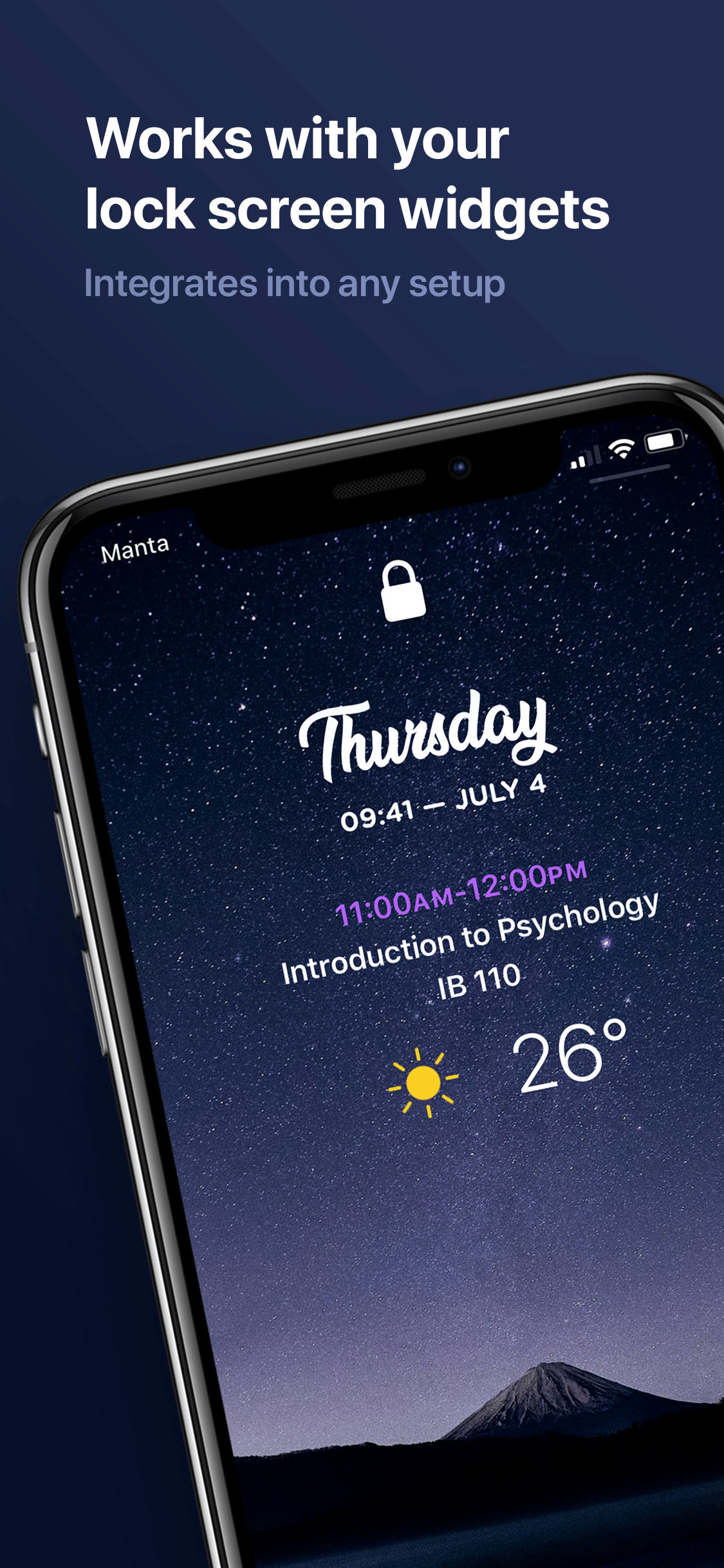 Manta Tweak Screenshot