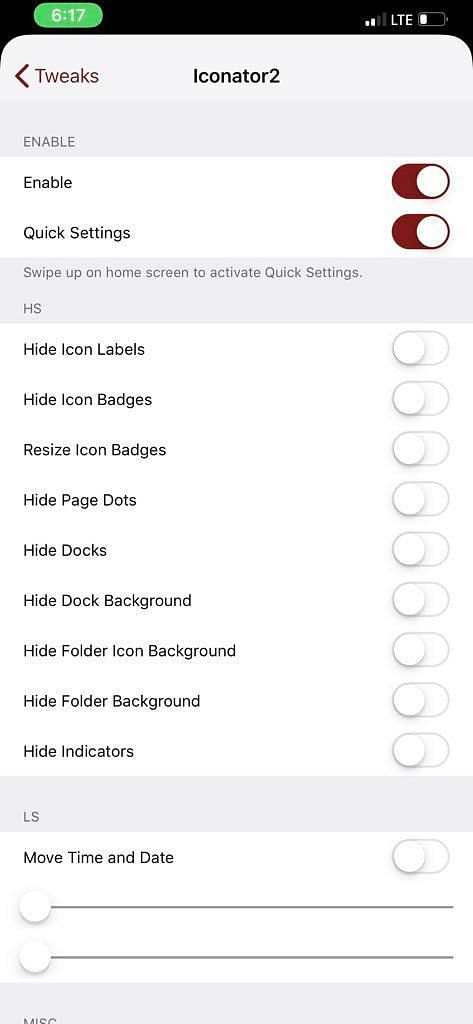 Iconator2 (iOS11-12) Tweak Screenshot