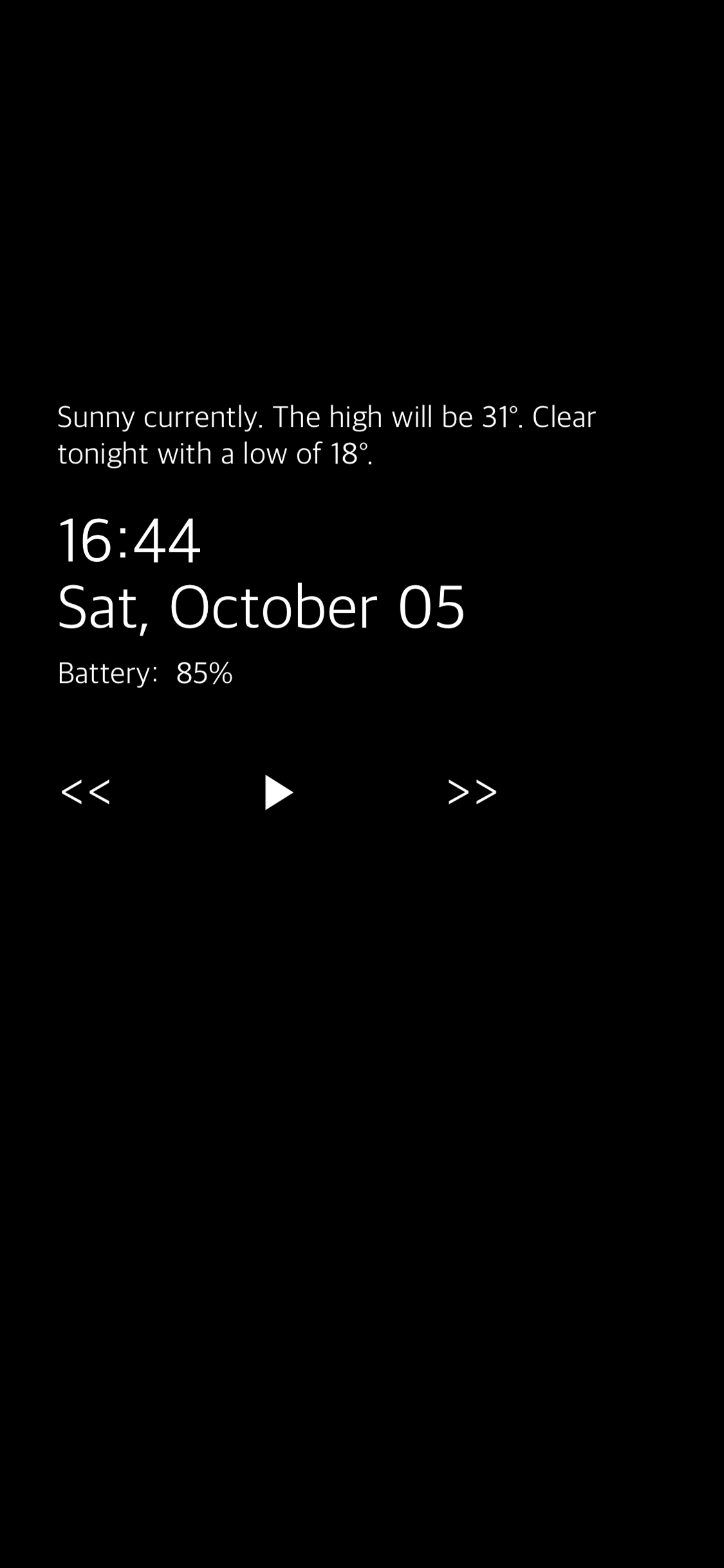 AOD (iOS12-13) Tweak Screenshot