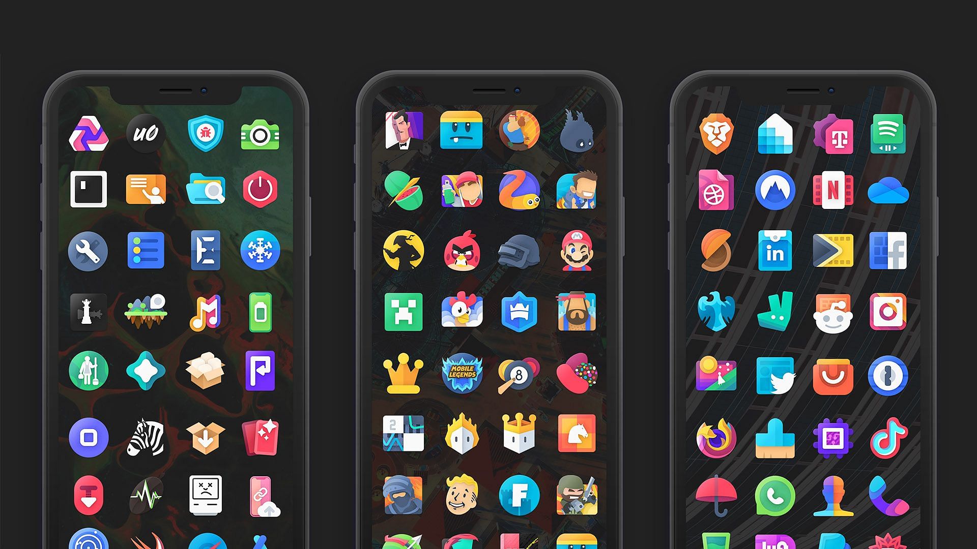 Moxy Theme, Icons, Settings