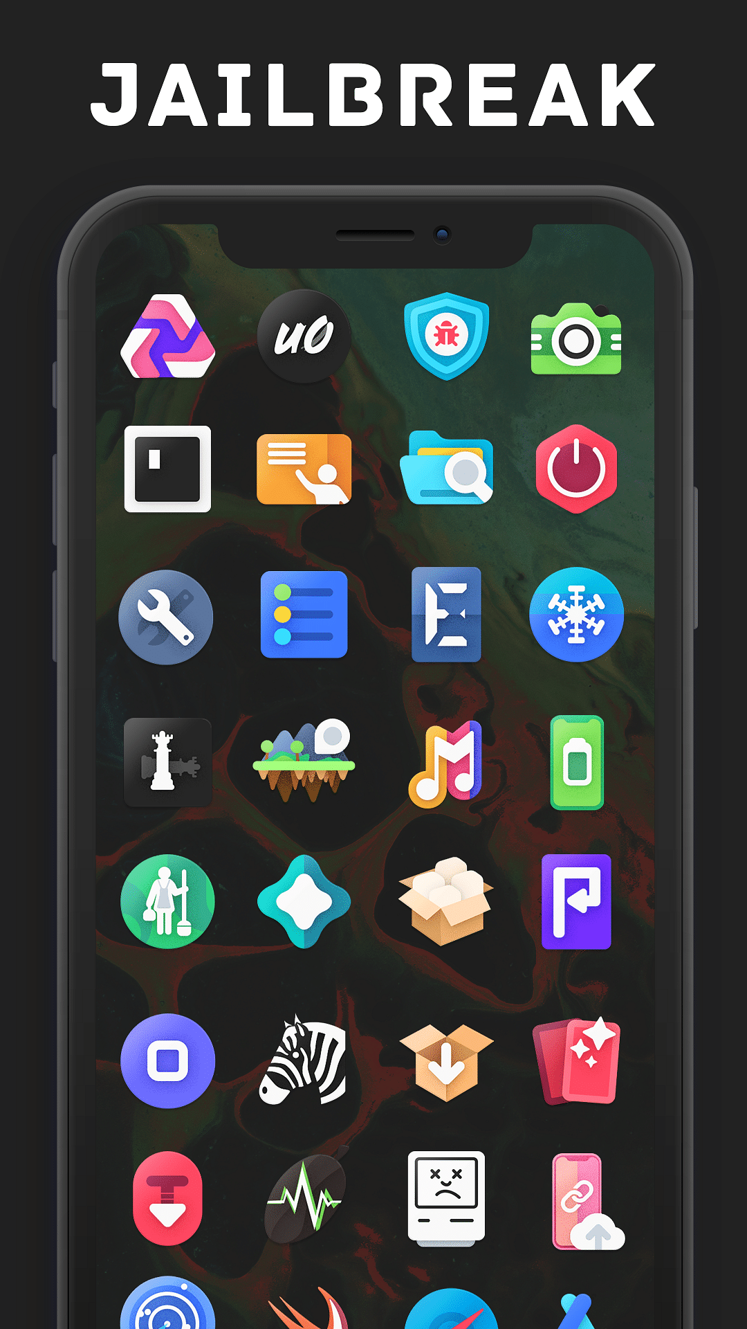 Moxy Theme, Icons, Settings