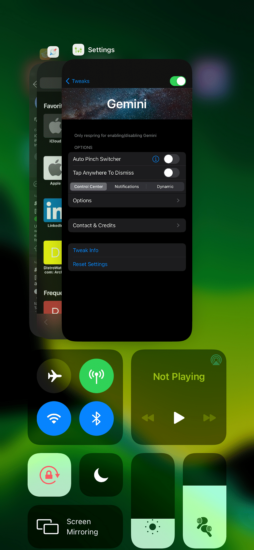 Gemini Tweak Screenshot