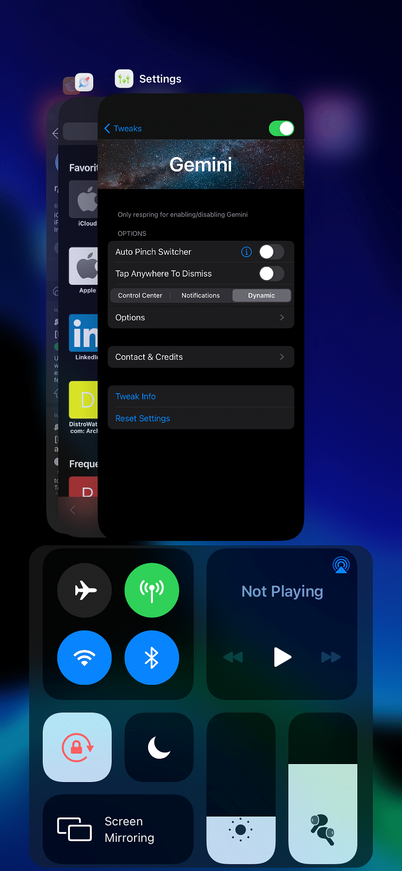 Gemini Tweak Screenshot