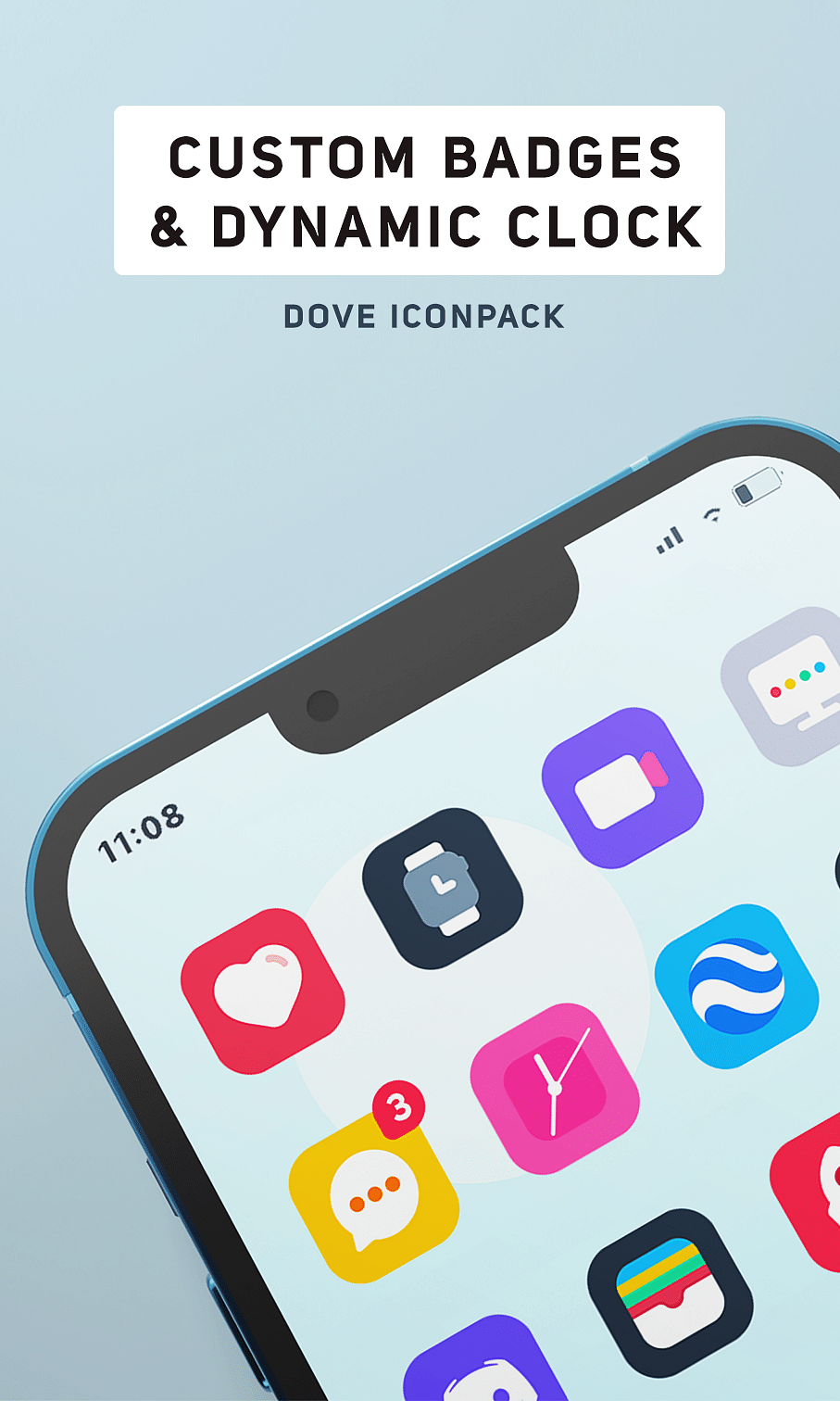 Dove Icons Tweak Screenshot