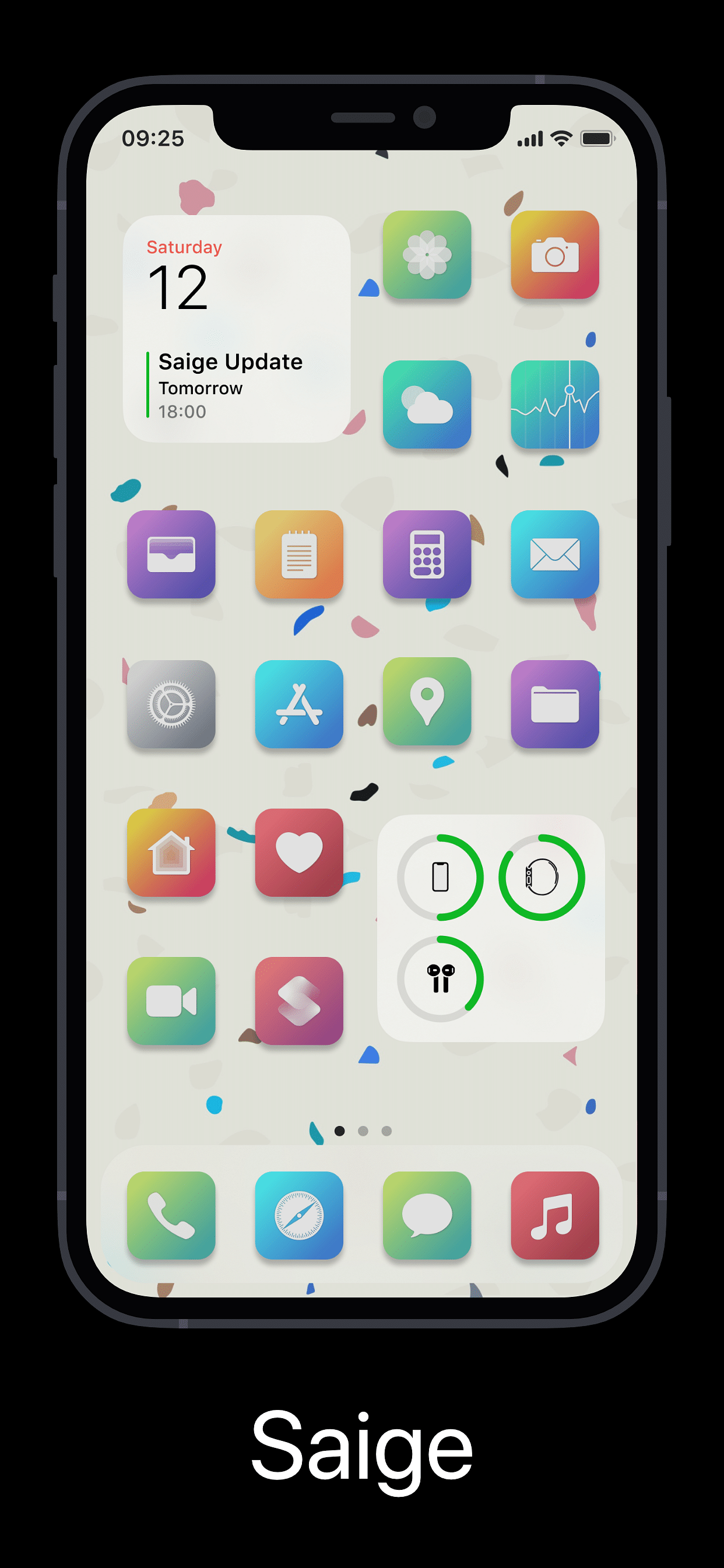Saige Tweak Screenshot