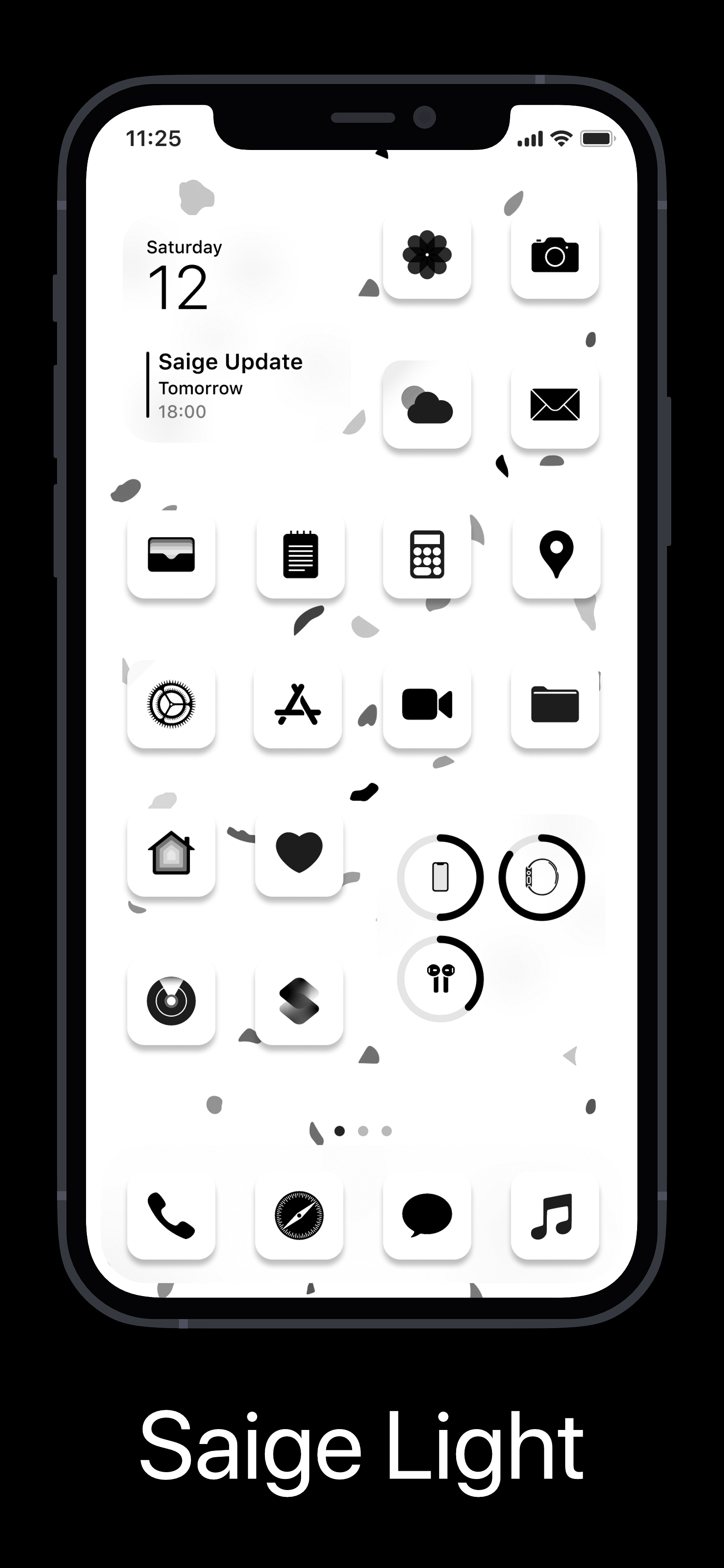 Saige Tweak Screenshot