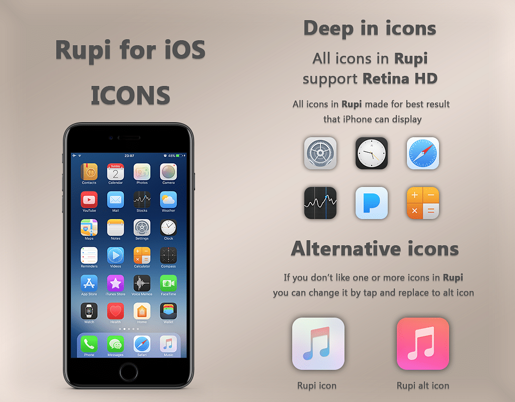Rupi Tweak Screenshot