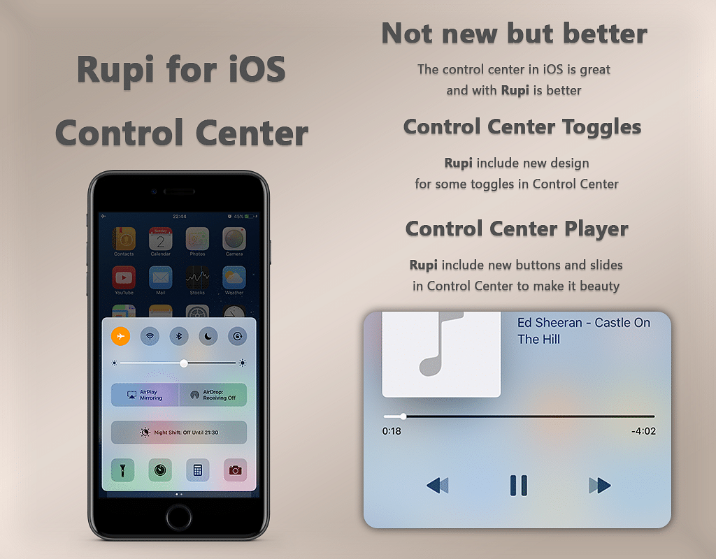 Rupi Tweak Screenshot
