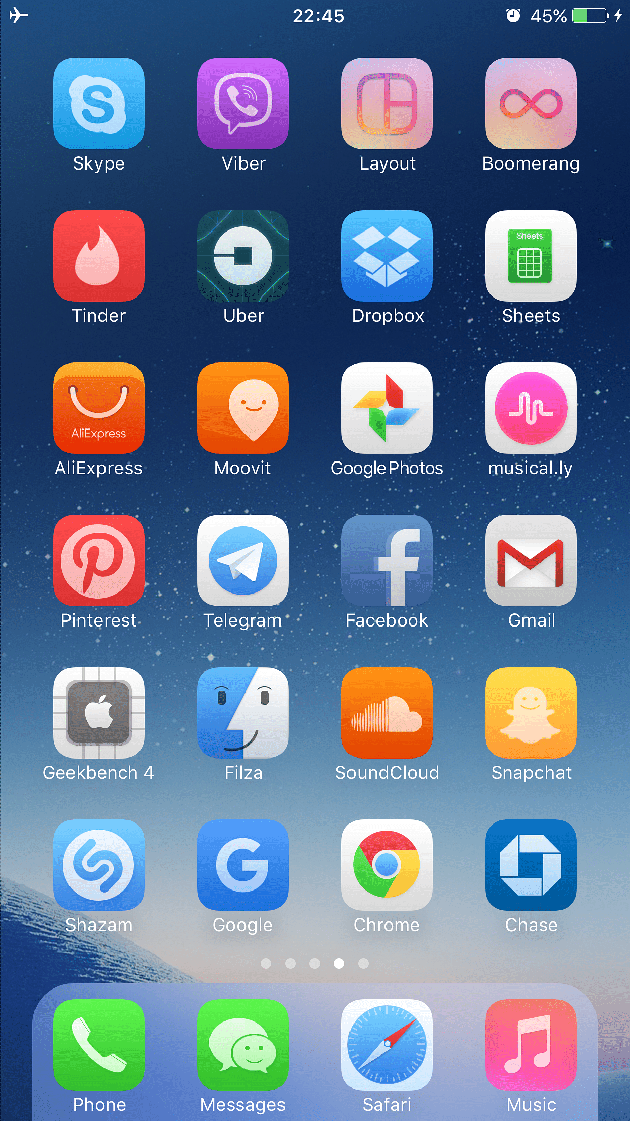 Rupi Tweak Screenshot