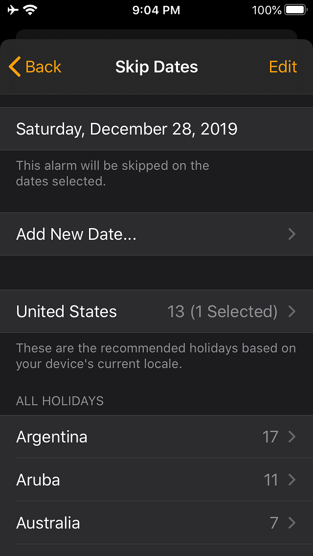 Sleeper (iOS 8-14) Tweak Screenshot
