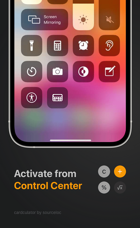 Cardculator Tweak Screenshot