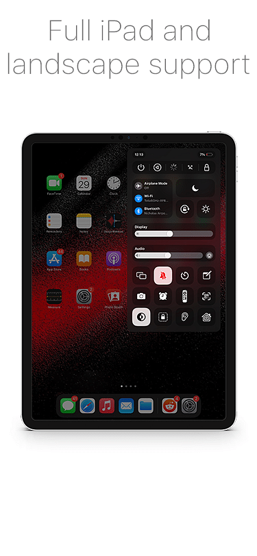 BigSurCenter Tweak Screenshot