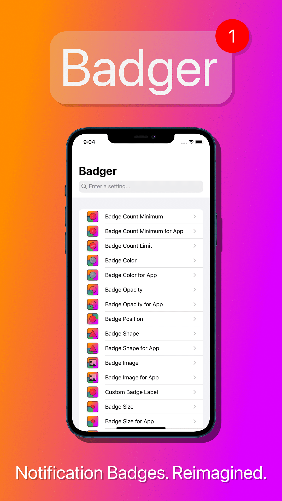 Badger Tweak Screenshot