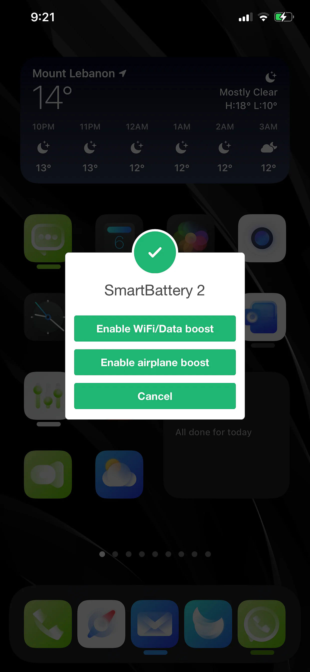SmartBattery iOS 15 - 16