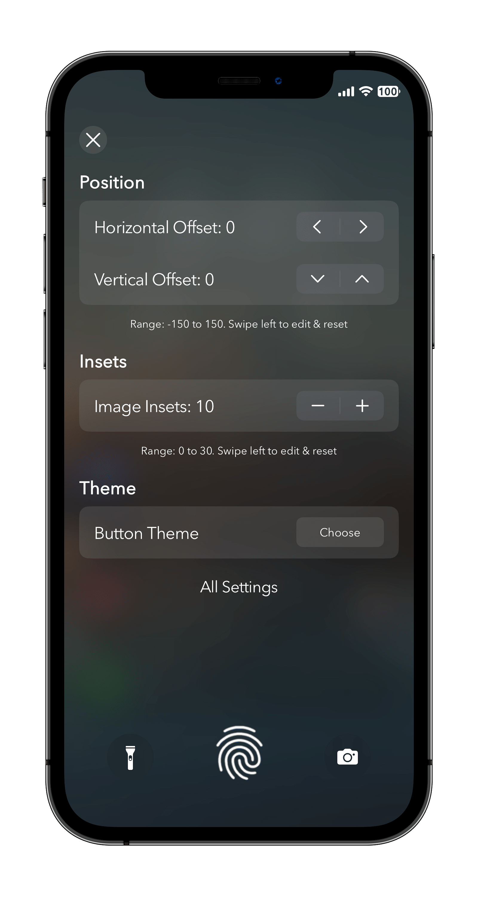 FingerLock Tweak Screenshot