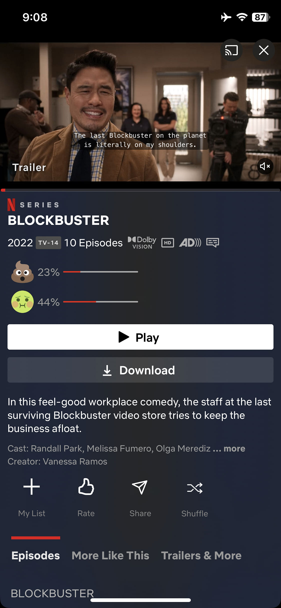 FlixRatings for Netflix Tweak Screenshot