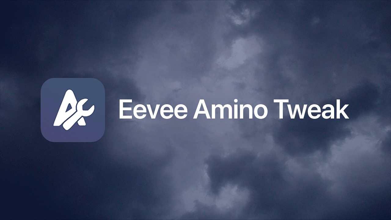 Eevee Amino Tweak